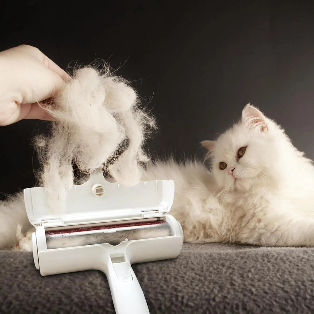 Reusable Pet Hair Remover Roller, Lint Fur Remover for Dogs and Cats, Self-Cleaning Lint Roller for Couch, Carpet, Bedding and Furniture